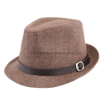 Chapéu de palha personalizado homens da forma, verão boné